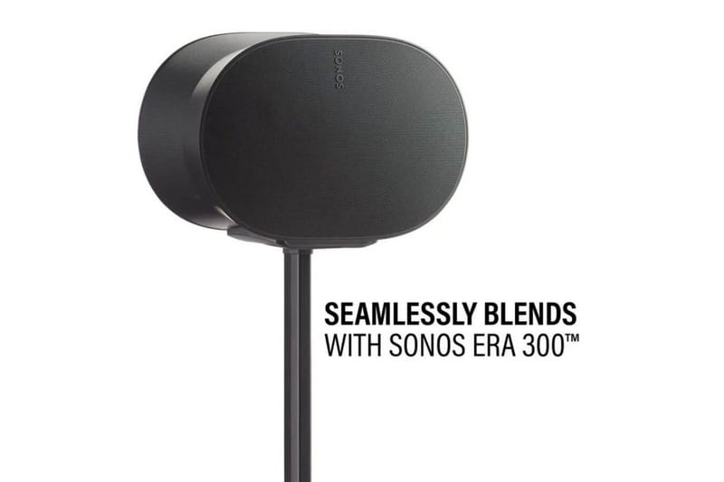 Golvstativ Sanus för Sonos ERA 300 - Svart - Möbler - Tv möbel & mediamöbel - Mediastativ & väggfäste