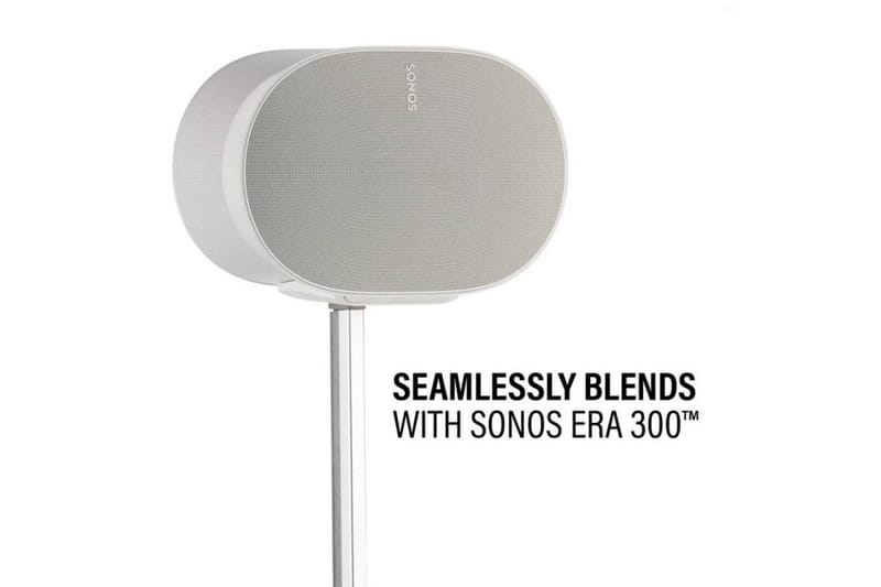 Golvstativ Sanus för Sonos ERA 300 Vit, Justerbart stativ - Vit, Justerbart stativ - Möbler - Tv möbel & mediamöbel - Mediastativ & väggfäste