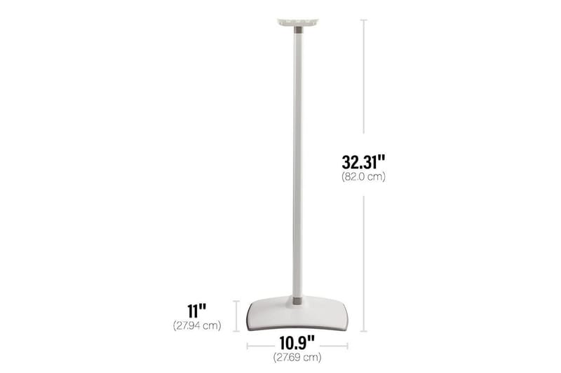 Golvstativ Sanus för Sonos ERA 300 - Vit - Möbler - Tv möbel & mediamöbel - Mediastativ & väggfäste