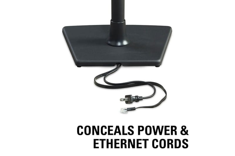 Golvstativ Sanus för Sonos One SL Play:1 och Play:3 - Svart - Möbler - Tv möbel & mediamöbel - Mediastativ & väggfäste