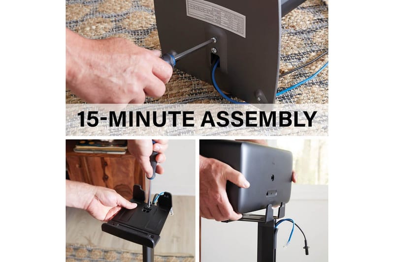 Golvstativ Sanus för Sonos Play:5 - Svart - Möbler - Tv möbel & mediamöbel - Mediastativ & väggfäste