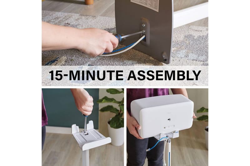 Golvstativ Sanus för Sonos Play:5 - Vit - Möbler - Tv möbel & mediamöbel - Mediastativ & väggfäste