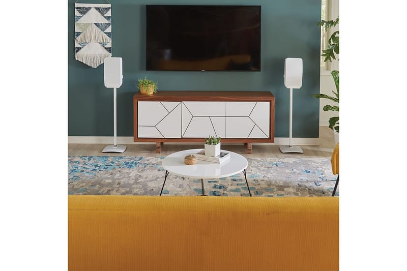 Golvstativ Sanus för Sonos Play:5 Vit - Vit - Möbler - Tv möbel & mediamöbel - Mediastativ & väggfäste