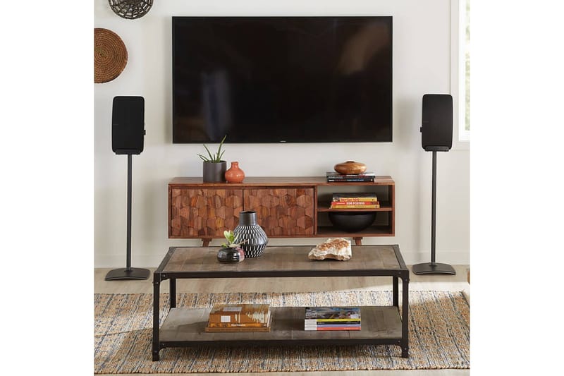 Golvstativ Sanus för Sonos Play:5 Svart - Svart - Möbler - Tv möbel & mediamöbel - Mediastativ & väggfäste