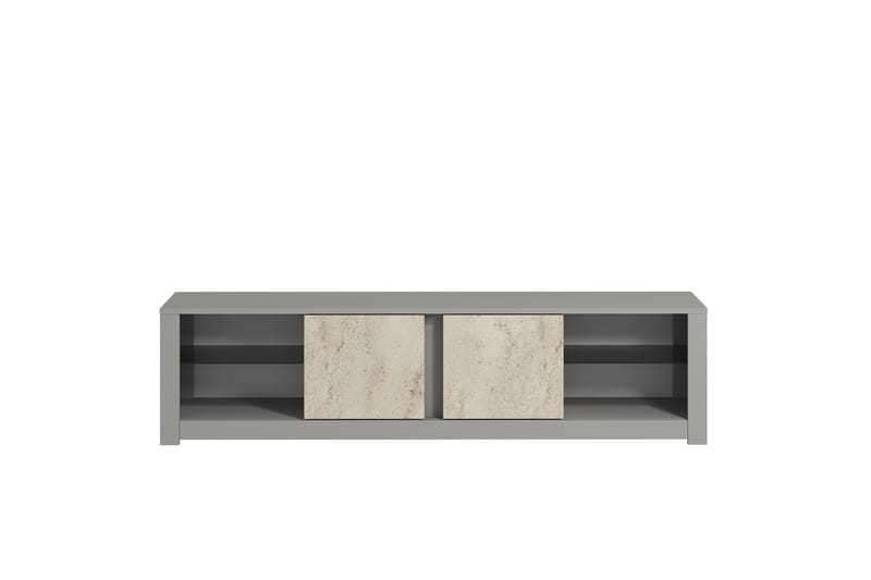 Griselda Tv-bänk 180 cm - Grå/Travertin - Möbler - Tv möbel & mediamöbel - TV bänk & mediabänk