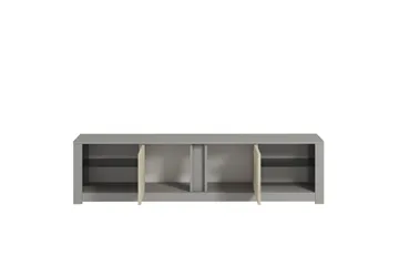 Griselda Tv-bänk 180 cm - Grå/Travertin - Möbler - Tv möbel & mediamöbel - TV bänk & mediabänk