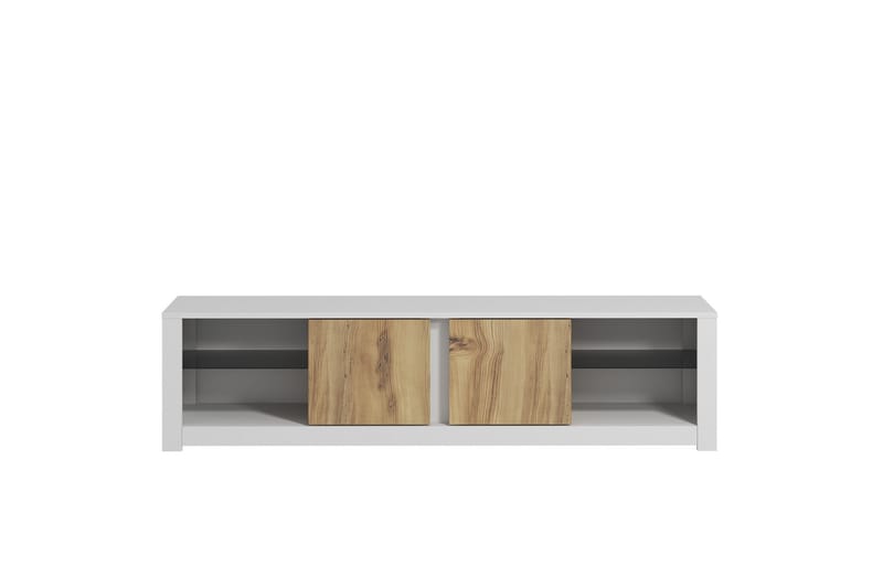 Griselda TV-bänk 180 cm i Ek - Vit - Möbler - Tv möbel & mediamöbel - TV bänk & mediabänk