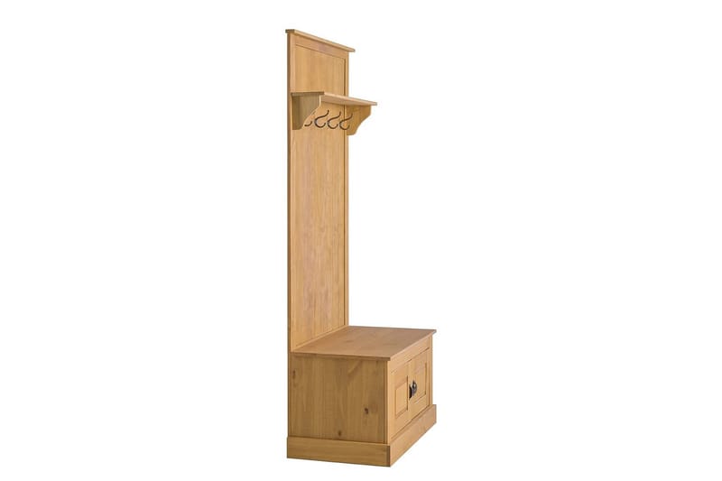 Högskåp Toby Natur, 185x90x45 cm - Natur, 185x90x45 cm - Möbler - Tv möbel & mediamöbel - TV skåp