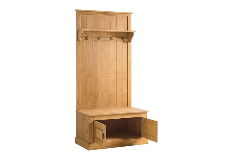 Högskåp Toby Natur, 185x90x45 cm - Natur, 185x90x45 cm - Möbler - Tv möbel & mediamöbel - TV skåp