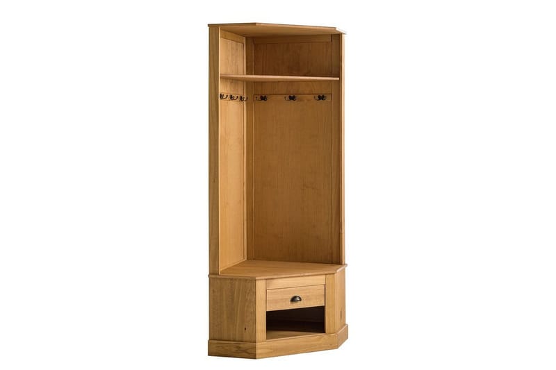 Högskåp Toby Natur, 185x90x65 cm, Natur, 185x90x65 cm