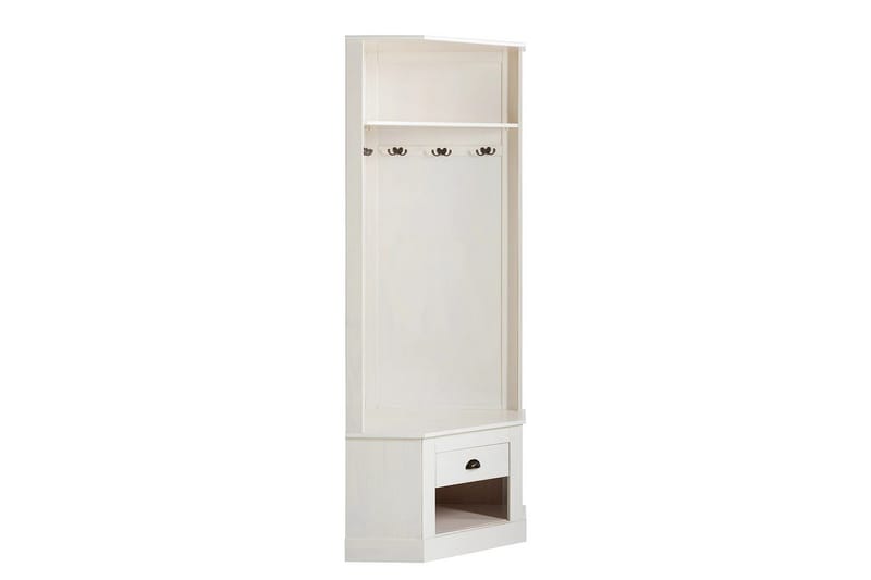 Högskåp Toby Vit, 185x90x65 cm - Vit, 185x90x65 cm - Möbler - Tv möbel & mediamöbel - TV skåp