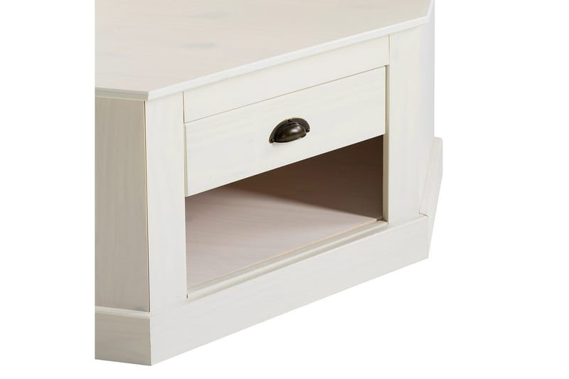 Högskåp Toby Vit, 185x90x65 cm - Vit, 185x90x65 cm - Möbler - Tv möbel & mediamöbel - TV skåp