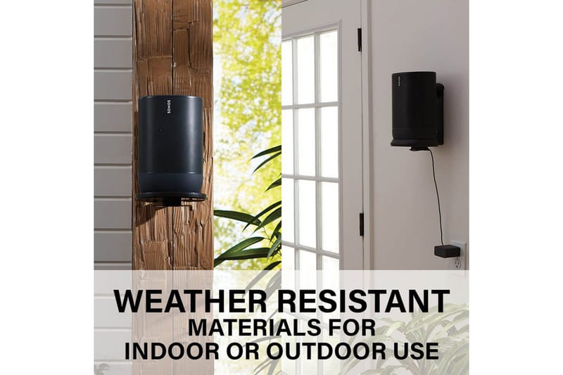 Högtalarfäste Sanus för Sonos Move - Svart - Möbler - Tv möbel & mediamöbel - Mediastativ & väggfäste