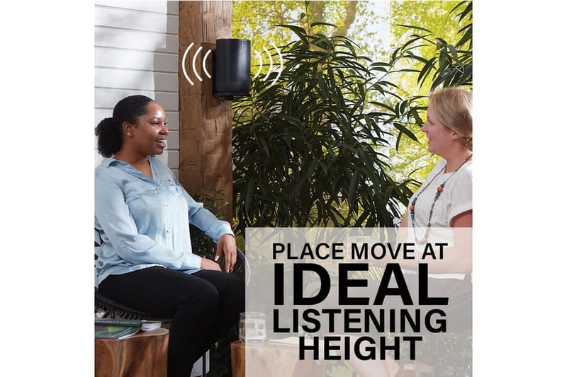 Högtalarfäste Sanus för Sonos Move - Svart - Möbler - Tv möbel & mediamöbel - Mediastativ & väggfäste