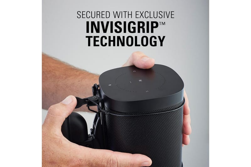 Högtalarfäste Sanus för Sonos One SL Play:1 och Play:3 - Svart - Möbler - Tv möbel & mediamöbel - Mediastativ & väggfäste