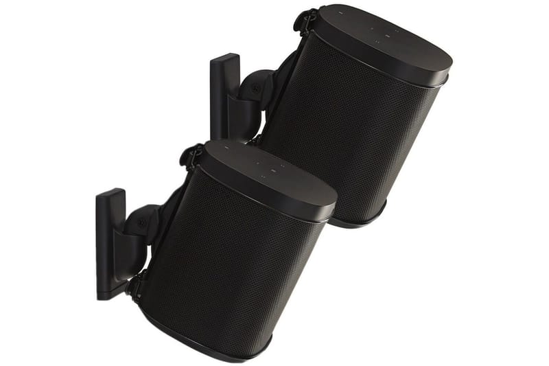 Högtalarfäste Sanus för Sonos One SL Play:1 och Play:3, Svart