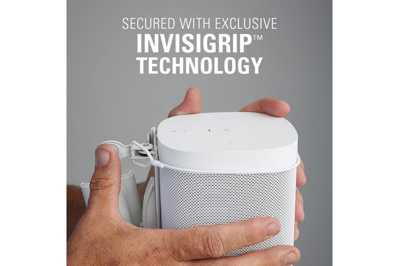 Högtalarfäste Sanus för Sonos One SL Play:1 och Play:3 Vit - Vit - Möbler - Tv möbel & mediamöbel - Mediastativ & väggfäste