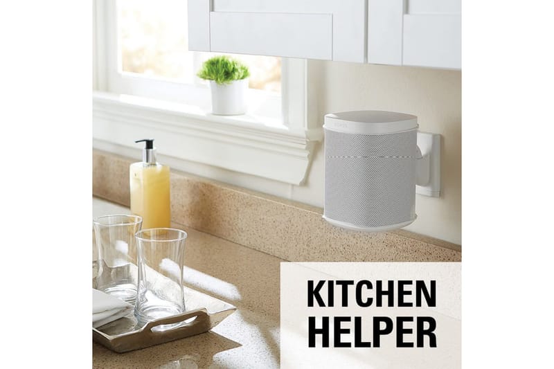 Högtalarfäste Sanus för Sonos One SL Play:1 och Play:3 - Vit - Möbler - Tv möbel & mediamöbel - Mediastativ & väggfäste