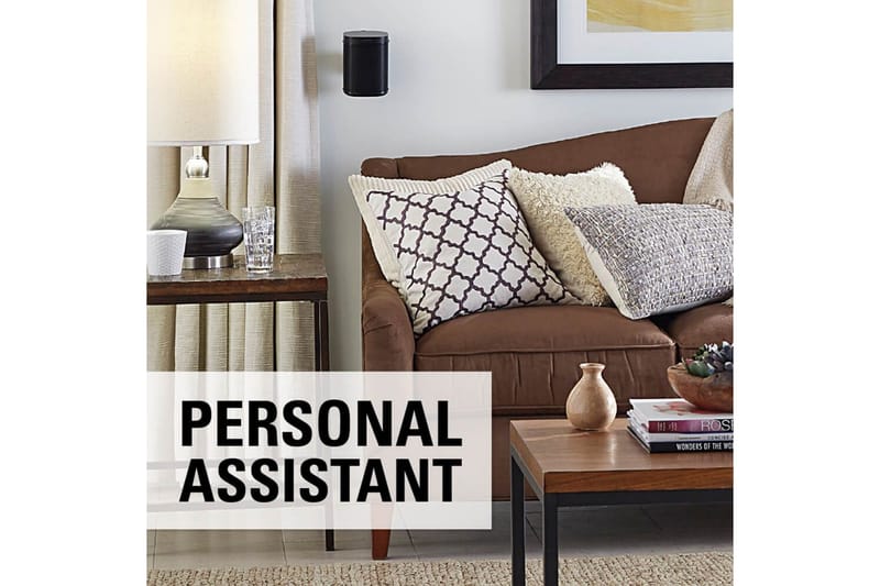 Högtalarfäste Sanus för Sonos One SL Play:1 och Play:3 - Svart - Möbler - Tv möbel & mediamöbel - Mediastativ & väggfäste