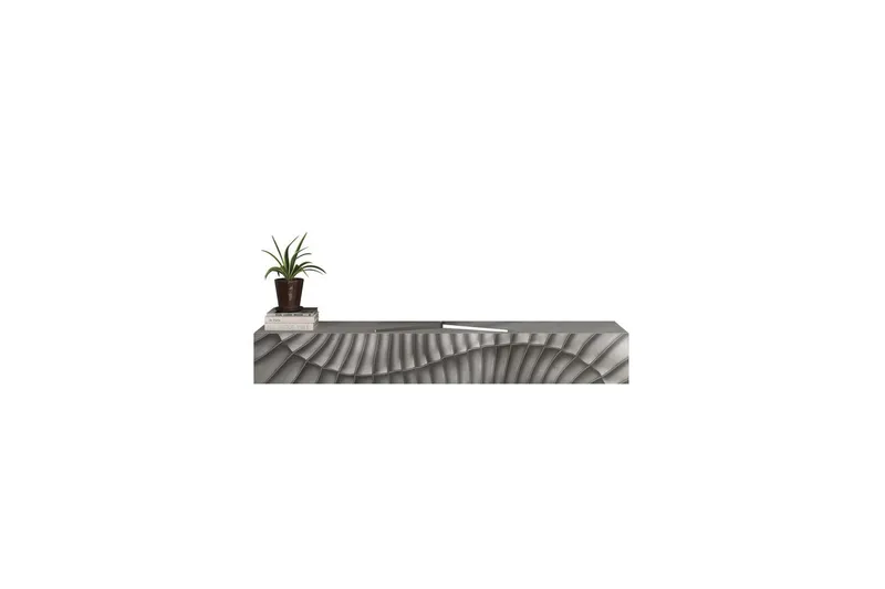 Hawell Vägghängd Tv-Bänk 210 cm, Grå