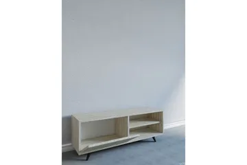 Hazle Tv-bänk 120 cm - Beige - Möbler - Tv möbel & mediamöbel - TV bänk & mediabänk