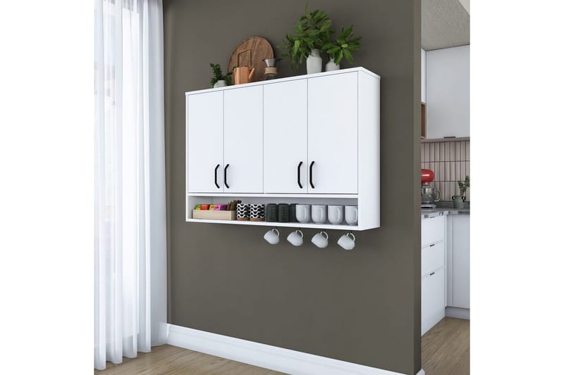 Heba Tv-skåp 120 cm - Vit - Möbler - Tv möbel & mediamöbel - TV skåp