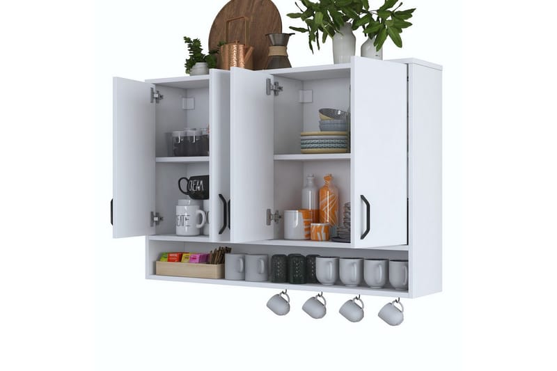 Heba Tv-skåp 120 cm - Vit - Möbler - Tv möbel & mediamöbel - TV skåp