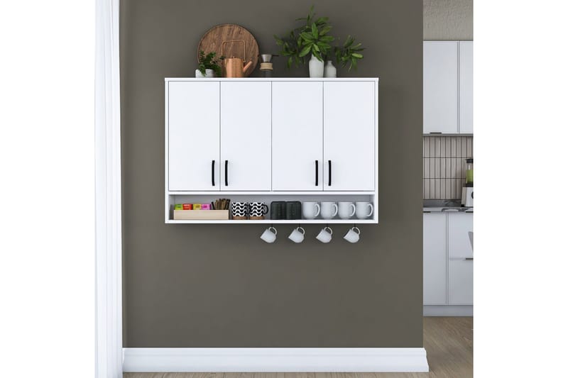 Heba Tv-skåp 120 cm - Vit - Möbler - Tv möbel & mediamöbel - TV skåp