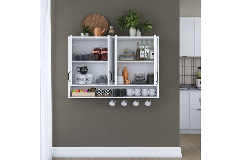 Heba Tv-skåp 120 cm - Vit - Möbler - Tv möbel & mediamöbel - TV skåp