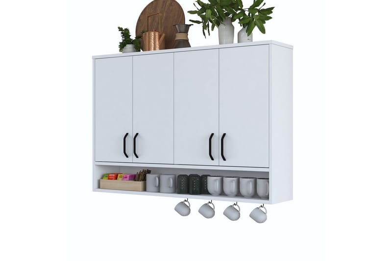 Heba Tv-skåp 120 cm - Vit - Möbler - Tv möbel & mediamöbel - TV skåp