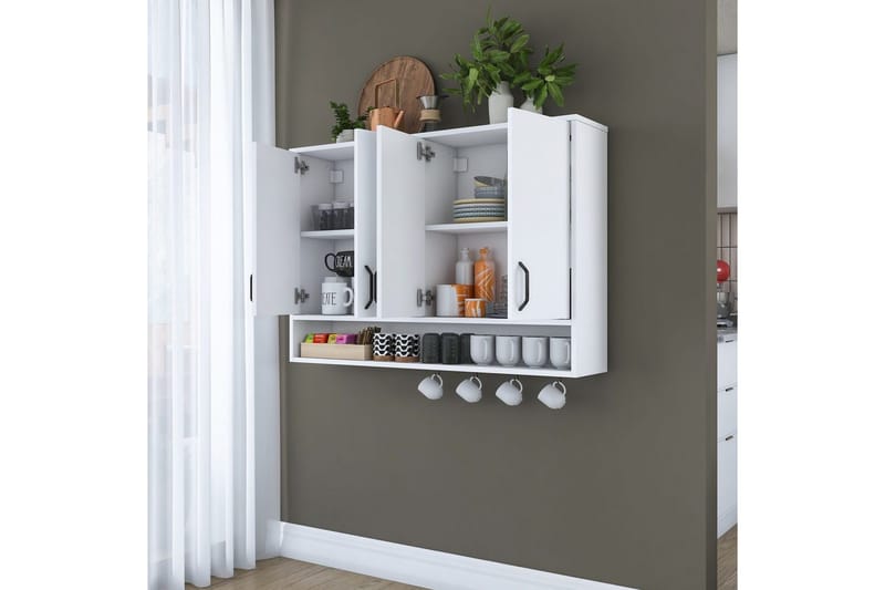 Heba Tv-skåp 120 cm - Vit - Möbler - Tv möbel & mediamöbel - TV skåp