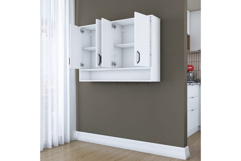 Heba Tv-skåp 120 cm - Vit - Möbler - Tv möbel & mediamöbel - TV skåp