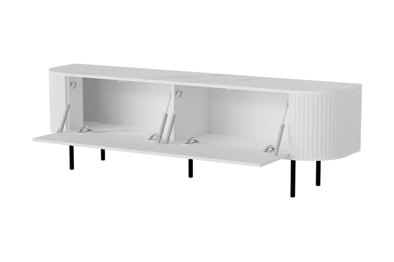 Hemanti Tv-bänk 180 cm - Svart - Möbler - Tv möbel & mediamöbel - TV bänk & mediabänk