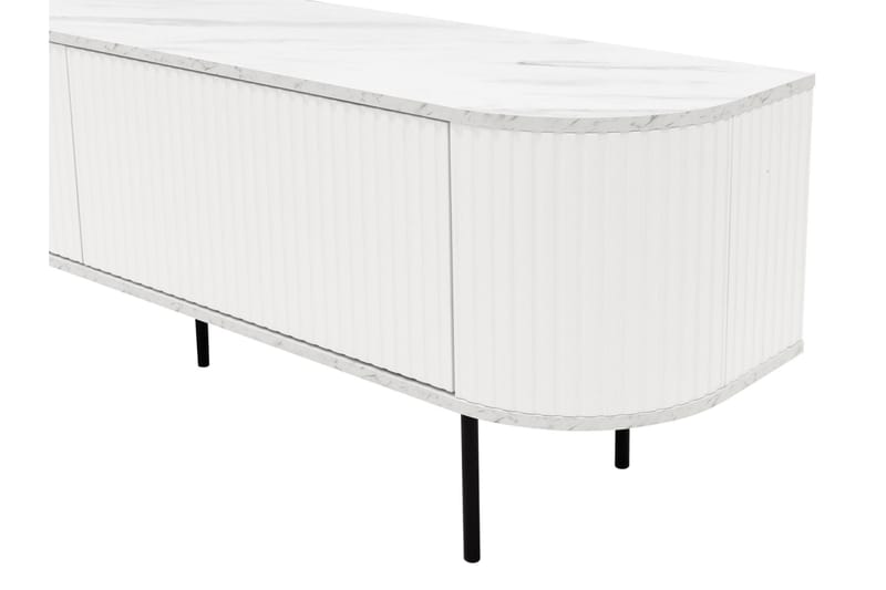 Hemanti Tv-bänk 180 cm - Svart - Möbler - Tv möbel & mediamöbel - TV bänk & mediabänk
