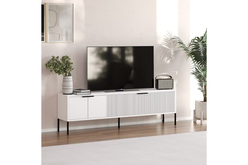 Hew Tv-bänk 150 cm - Vit - Möbler - Tv möbel & mediamöbel - TV bänk & mediabänk