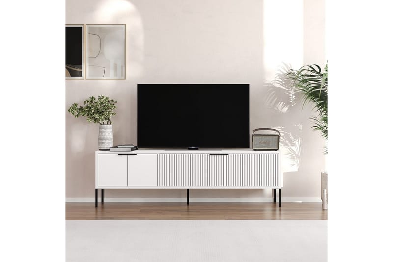 Hew Tv-bänk 150 cm - Vit - Möbler - Tv möbel & mediamöbel - TV bänk & mediabänk