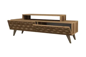 Hovdane TV-Bänk 140 cm - Brun - Möbler - Tv möbel & mediamöbel - TV bänk & mediabänk