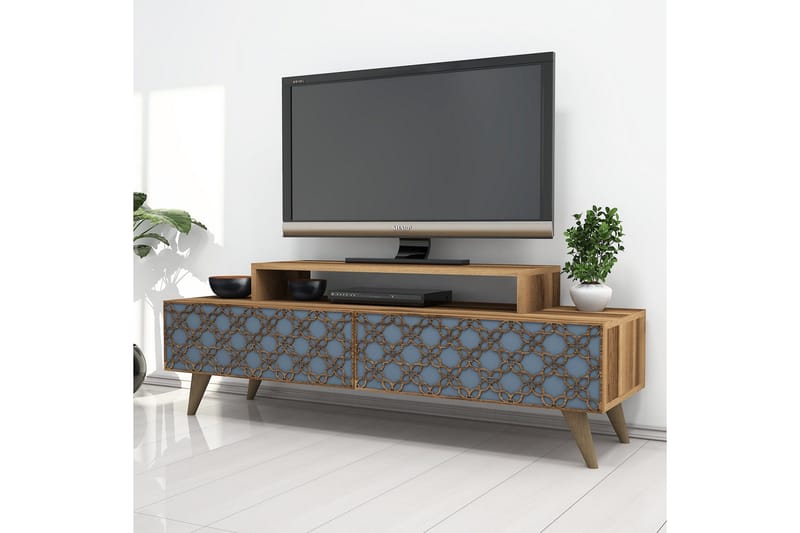 Hovdane TV-Bänk 140 cm - Brun - Möbler - Tv möbel & mediamöbel - TV bänk & mediabänk