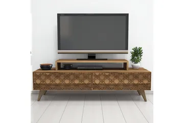 Hovdane TV-Bänk 140 cm - Brun - Möbler - Tv möbel & mediamöbel - TV bänk & mediabänk