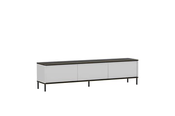 Imaj Golvstående Tv-bänk 180 cm med Förvaring i Målat Trä - Vit - Möbler - Tv möbel & mediamöbel - TV bänk & mediabänk