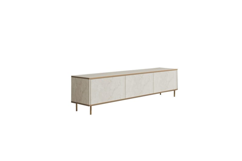 Imaj Tv-bänk 180 cm - Guld/Taupe - Möbler - Tv möbel & mediamöbel - TV bänk & mediabänk