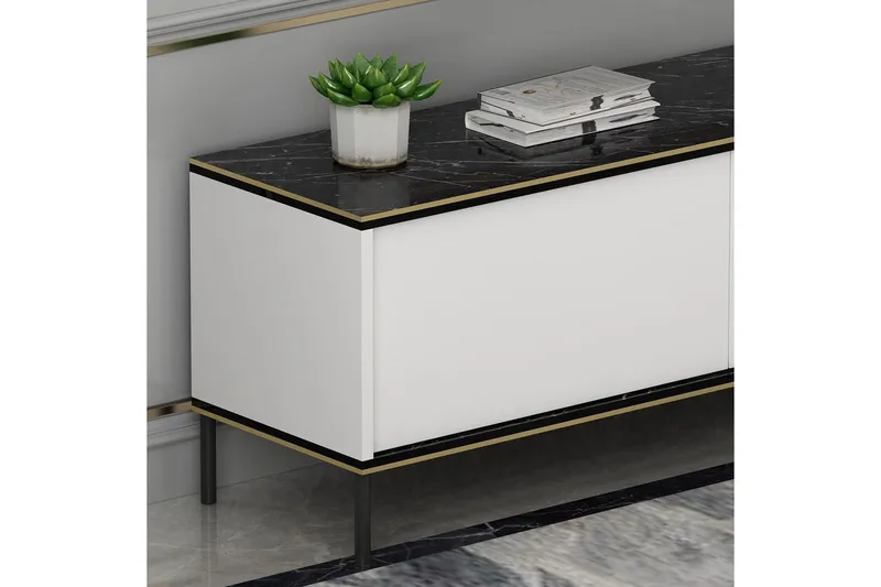 Imaj Tv-bänk 180 cm - Vit - Möbler - Tv möbel & mediamöbel - TV bänk & mediabänk