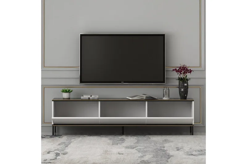 Imaj Tv-bänk 180 cm - Vit - Möbler - Tv möbel & mediamöbel - TV bänk & mediabänk