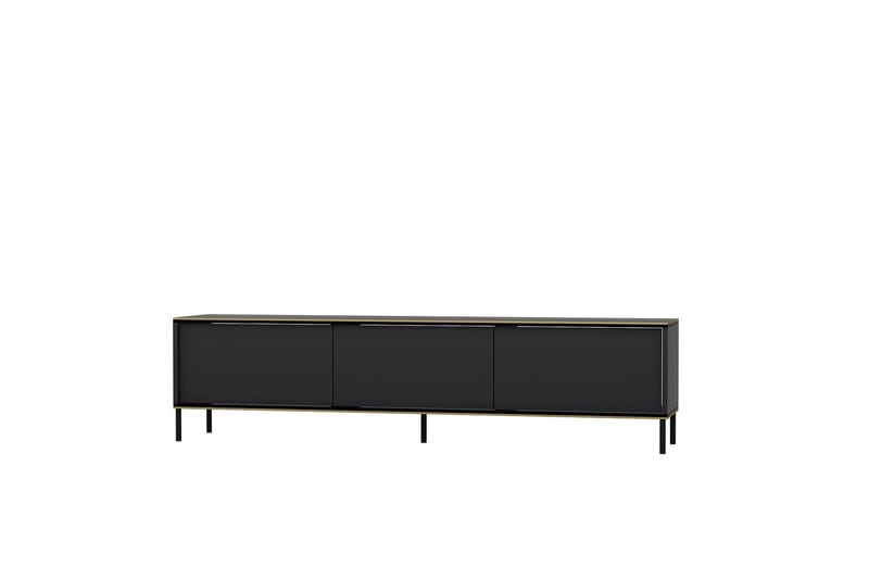 Imaj Tv-bänk 180x35 cm Svart - Hanah Home - TV bänk & mediabänk