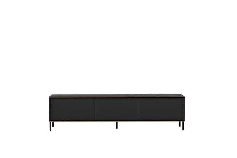 Imaj Tv-bänk 180x35 cm Svart - Hanah Home - Möbler - Tv möbel & mediamöbel - TV bänk & mediabänk