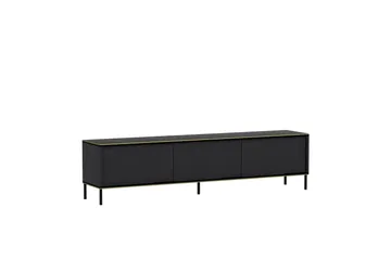 Imaj Tv-bänk 180x35 cm Svart - Hanah Home - Möbler - Tv möbel & mediamöbel - TV bänk & mediabänk