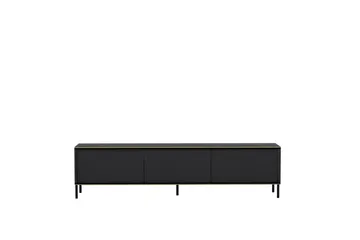 Imaj Tv-bänk 180x35 cm Svart - Hanah Home - Möbler - Tv möbel & mediamöbel - TV bänk & mediabänk
