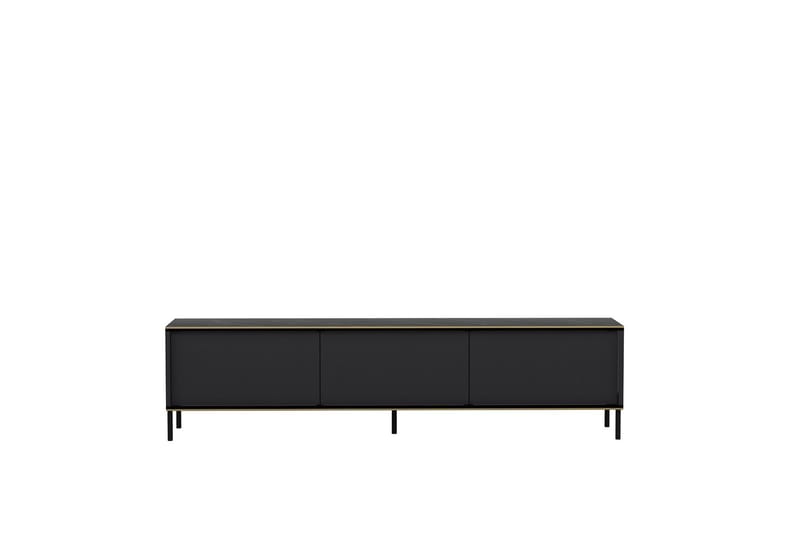 Imaj Tv-bänk 180x35 cm Svart - Hanah Home - Möbler - Tv möbel & mediamöbel - TV bänk & mediabänk