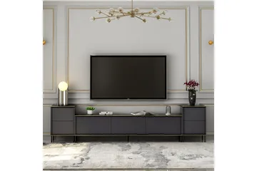 Imaj Tv-möbelset 180x35 cm Svart - Hanah Home - Möbler - Tv möbel & mediamöbel - TV-möbelset
