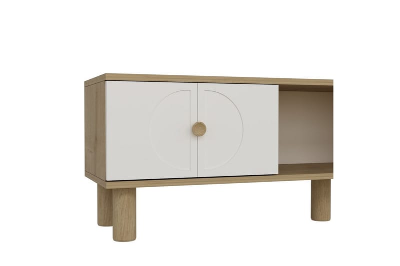 Inci Tv-bänk 150 cm - Vit/Multifärgad - Möbler - Tv möbel & mediamöbel - TV bänk & mediabänk